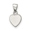 Sterling Silver Heart Pendant