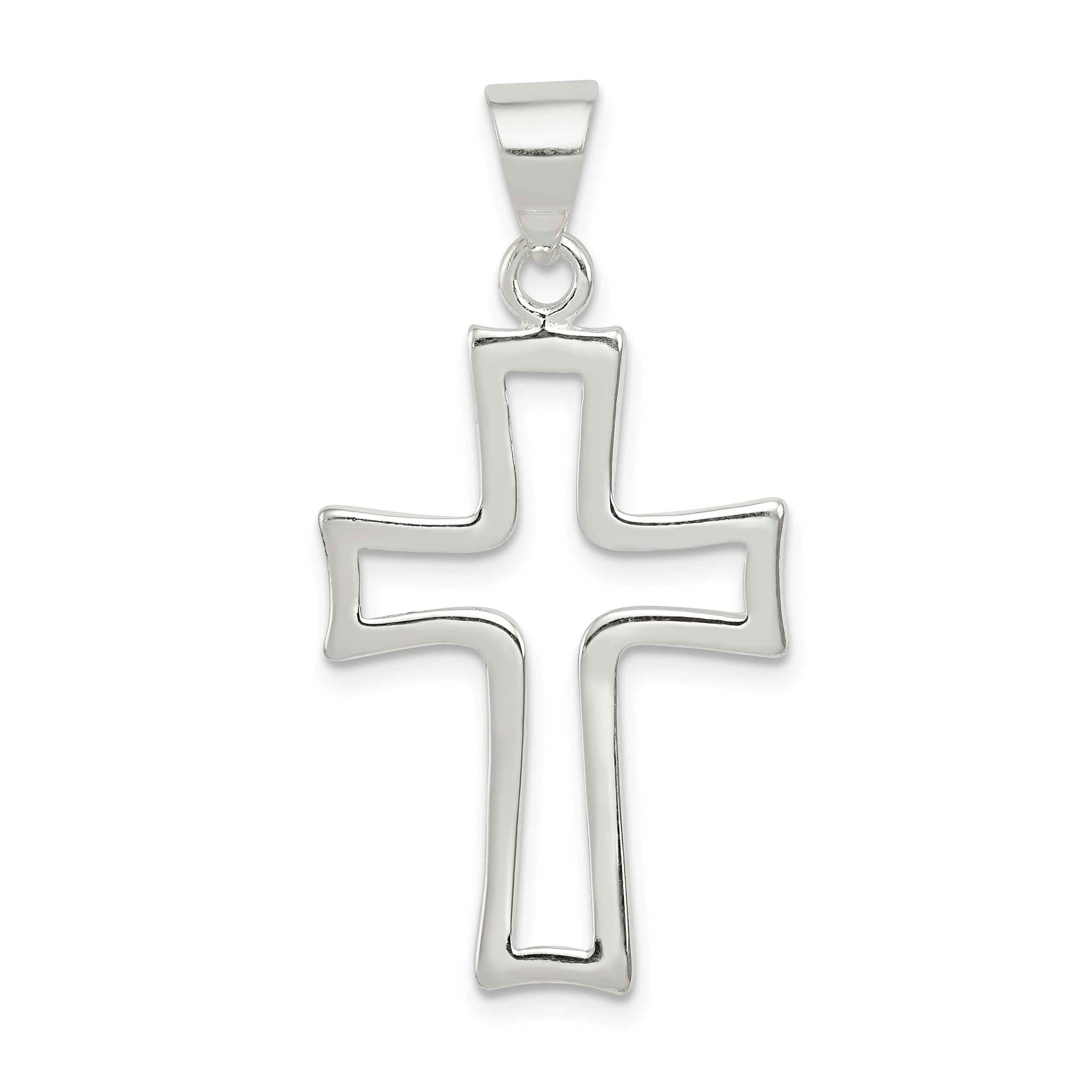 Sterling Silver Cross Charm