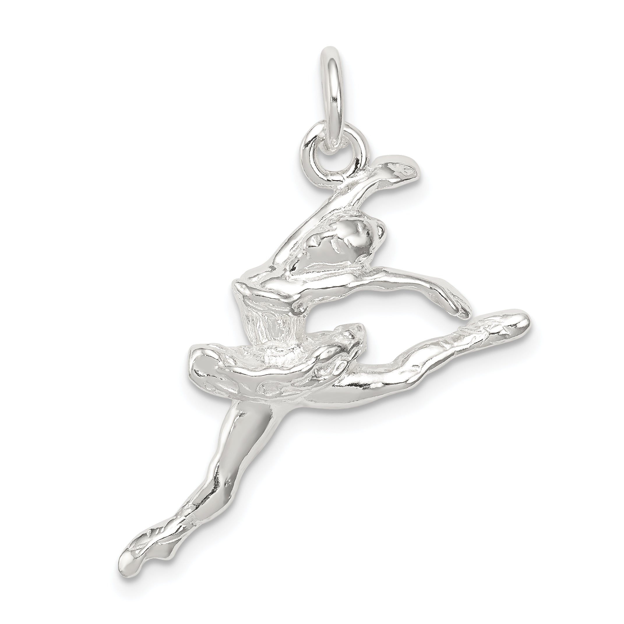 Sterling Silver Ballerina Charm