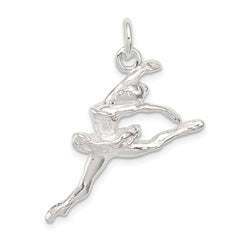 Sterling Silver Ballerina Charm