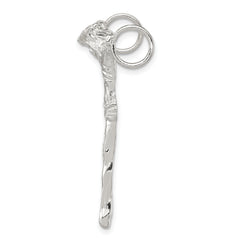 Sophia Jewelers Sterling Silver 925 Jesus Cross Pendant with Polished Anti-Tarnish Finish