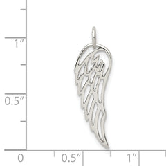 Sophia Jewelers Sterling Silver 925 Men's Polished Angel Wing Charm