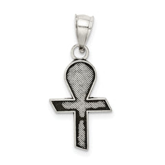 Sterling Silver 925 Mi Primera Communion Antiqued Ribbon Pendant