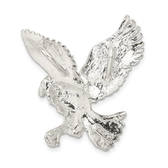 Sterling Silver 925 Men's Eagle Charm Pendant with Anti-Tarnish Coating