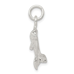Sophia Jewelers 925 Sterling Silver Polished Dolphin Pendant with Anti-Tarnish Finish