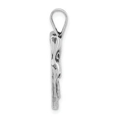 Sophia Jewelers Sterling Silver 925 Unisex Smiling Mask Pendant