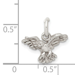 Sterling Silver 925 Eagle Charm with Anti-Tarnish Solid Design