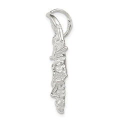 Sterling Silver 925 Men's Scorpion Pendant with Polished Anti-Tarnish Finish