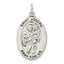 Sterling Silver Antiqued St. Joseph Medal