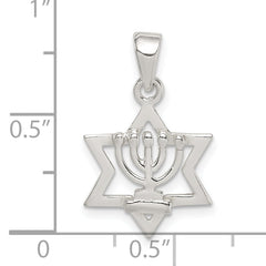 Sterling Silver Star of David Pendant