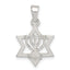 Sterling Silver Star of David Pendant