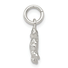 Sophia Jewelers Polished 925 Sterling Silver Crab Charm with Anti-Tarnish Finish