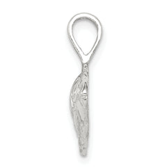 Sophia Jewelers Sterling Silver 925 Fish Charm with Polished Anti-Tarnish Finish