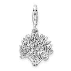 Sophia Jewelers 925 Sterling Silver Tree Charm with Polished Finish