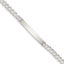 Sterling Silver Curb ID Bracelet