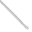 Sterling Silver Double Link Charm Bracelet