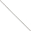 Sterling Silver 1.5mm Cable Chain
