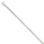 Sterling Silver 1.7mm Diamond-cut Rope Chain