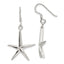 Starfish Dangle Earrings in Sterling Silver - Sophia Jewelers