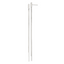 Sterling Silver Polished Multi-Strand Snake Chain Post Dangle Earrings