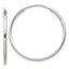 Sterling Silver 1.3mm Hoop Earrings