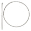 Hoop Earrings in Sterling Silver, 46mm - Sophia Jewelers
