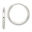 Sterling Silver 2mm Hoop Earrings