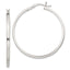 Hoop Earrings in Sterling Silver, 2.5x40mm - Sophia Jewelers