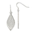 Fancy Filigree Teardrop Dangle Earrings in Sterling Silver, 13mm - Sophia Jewelers
