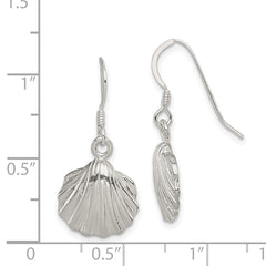 Sterling Silver Shell Earrings