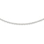 Sterling Silver Polished Hearts Link w/4 in ext Choker - Sophia Jewelers