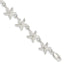 Starfish Bracelet in Sterling Silver, 13mm, 7 Inch - Sophia Jewelers