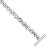 Sterling Silver 8.5inch Fancy Link Bracelet