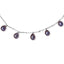 Freshwater Pearl Dangle Necklace in Sterling Silver, 17.5 Inch - Sophia Jewelers