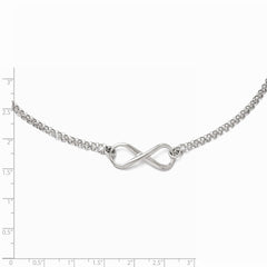 Leslie's Sterling Silver Infinity Symbol Necklace