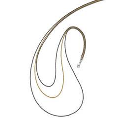 Sterling Silver 925 Gold-Plated Multi-Strand Necklace Elegant Design