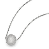 Sophia Jewelers Sterling Silver Rhodium-Plated Necklace with Extender Elegance - 16