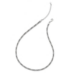 Sophia Jewelers Sterling Silver 925 Fancy Necklace with Extender Elegant Design