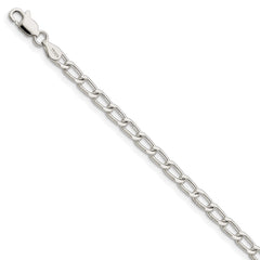 Sterling Silver 4.3mm Open Link Chain