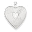 Sterling Silver 20mm with AMORE Heart Locket