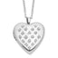 Diamond Heart Locket in Sterling Silver (0.01 ct. tw.) - Sophia Jewelers
