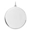 Engravable Round Disc Charm in Sterling Silver - Sophia Jewelers