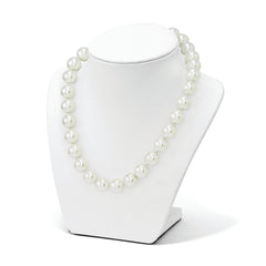 Majestik Sterling Silver Hand-Knotted Shell Pearl Necklace Gift Ready