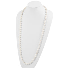 Sophia Jewelers Majestik 36 Shell Pearl Hand-knotted Beaded Necklace