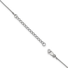 Sterling Silver 925 Necklace with CZ Sparkling Pendant Elegant Design - 18