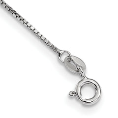 Sophia Jewelers Sterling Silver CZ Cross Necklace with Rhodium Polish