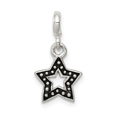 Sterling Silver Enameled Star Enhancer