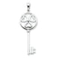 Sterling Silver Key Pendant