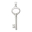 Key Pendant in Sterling Silver, 49mm - Sophia Jewelers