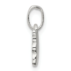 Sterling Silver Enamel Kid's Butterfly Pendant